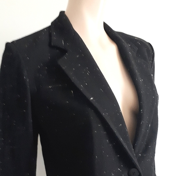Donna Karan | Wool Crepe Blazer - Picture 3 of 9